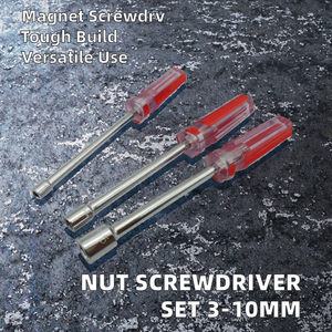 Magnetic Nut <b>Screwdriver</b> Customizable DIY Grade 3mm 4mm 5mm 6mm 8mm 10mm Sizes Supported for OEM - Product Image 3