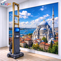 LINCJET LC-A2 Printer Dinding Kantor, Mesin Cetak Dinding UV untuk Logo Perusahaan & Resepsi, Printer Dinding Perusahaan, OEM