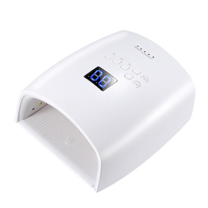 Lámpara de Uñas LED UV Inteligente Recargable Profesional Portátil de Gran Espacio para Secar Esmalte de Uñas en <span class=keywords><strong>Gel</strong></span> Herramienta de Manicura S10 - Product Image 1