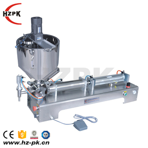 Máquina Semiautomática de Llenado de Pasta de Mantequilla de Acero Inoxidable con Tanque de Mezcla - Product Image 2