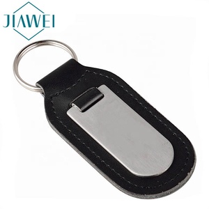 Llavero de Cuero Genuino Personalizable con Grabado y Serigrafía en Acero Inoxidable, Estilo Ortodoxo, Gran Venta - Product Image 2