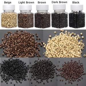 Nano Anneaux/Perles de 2,5 mm Nano Micro Anneaux à Sertir Outils pour Extensions de Cheveux Perruque Perles de Haute Qualité - Product Image 6