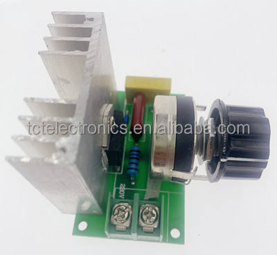 Contrôleur De Vitesse 230 V, Convertisseur De Fréquence 230 V, Régulateur De Tension Moteur 220 V Ca 10 A Puissance Maximale 4000 W~p168261993
