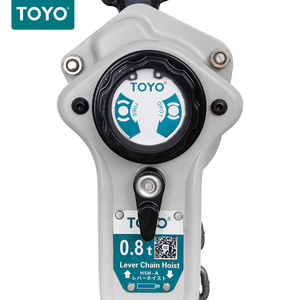 Buen precio Toyo Fabricante Tipo C 0,8 1,6 3,2 6,3 9 toneladas bloque de mano trinquete Manual cadena palanca polipasto - Product Image 2