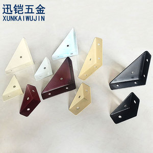 Soporte Triangular Xunkai Wujin de Acero Laminado en Frío, Ángulo de 90 Grados, para Herrajes de Muebles - Product Image 1