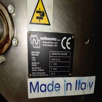 Machine à plastifier sans solvant d'occasion Simplex SL L 1300 types Machine à plastifier sans solvant fabriquée en italie