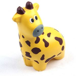 ลูกบอลบีบแก้เครียดรูปยีราฟทำจากโฟม PU พร้อมโลโก้สั่งทำ สำหรับเด็ก - Product Image 4