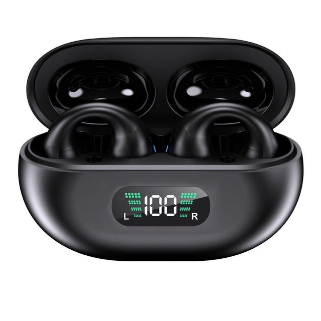 Hot Sale Ear-clip Earphone Q80 Smallest Tws Earbuds In-ear Headphones Clip-on Bone air Condition Wireless Earphone