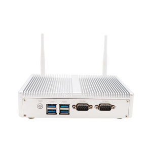 EGLOBAL Intel Celeron J4125 Mini PC sin ventilador VGA Pantalla Dual 4GB/<span class=keywords><strong>8GB</strong></span> <span class=keywords><strong>DDR4</strong></span> <span class=keywords><strong>RAM</strong></span> MSATA SSD/HDD Dual LAN Dual COM Windows 10 Nuevo EE. UU. - Product Image 4