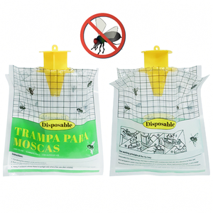Bolsa Atrapamoscas Resistente para Áreas Exteriores y Establos |   Atracción duradera, fácil eliminación, control 100% físico - Product Image 1