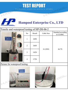 Hampool đồng không thấm nước uốn dây kết nối Loại điện thiết bị đầu cuối kết nối - Product Image 4