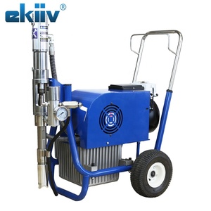 EKIIV Q4 220V Solution clé en main, machine à plâtrer murale électrique de qualité industrielle, système de pompe à pulvérisation à haute efficacité, économie d'énergie - Product Image 1
