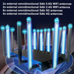 Ax3000 Wifi 6 router 4G LTE đa Sim Router 3000Mbps tốc độ băng tần kép 1WAN 3lan Gigabit LAN cổng DDR4 RAM 4G + wifi6 CPE Router - Product Image 3