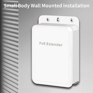 Extenseur PoE mural 90W à forte demande pour caméra de vidéosurveillance et point d'accès, 4 ports Cat6 RJ45, étanche, Gigabit 1 entrée 3 sorties - Product Image 5