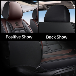 Coprisedili in Pelle Xiangta per Auto, Versione 3D di Lusso, Set Completo per la Maggior Parte delle Auto e SUV - Product Image 3