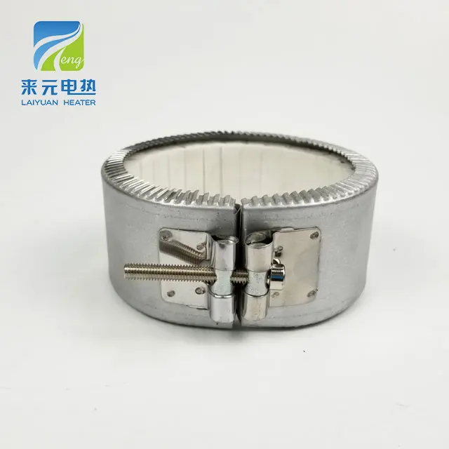 Laiyuan 220V 5KW High Temperature Ceramic Band Heater Heating Coil for Plastic Extruder