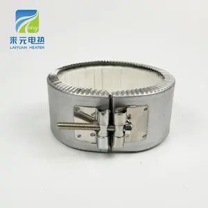 Laiyuan bobina de aquecimento, 220v 5kw, banda de cerâmica de alta temperatura para extrusora de plástico