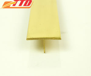 Tira de alfombra de latón de alta calidad brillante Diversos estilos de diseño moderno Modelos de extrusión de Respuesta Rápida Bajo costo Buen precio TTD - Product Image 1