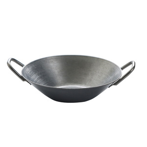 Retro Stainless Steel Condiment Dish Double Handle 304 Steel Round <b>Dipping</b> Bowl For Hotel Party Use - Product Image 4