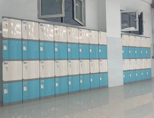 Système de casiers modulaires en <span class=keywords><strong>plastique</strong></span> bacs de rangement en ABS de couleur personnalisée empilables interchangeables <span class=keywords><strong>pour</strong></span> l'organisation de jouets <span class=keywords><strong>pour</strong></span> étudiants et enfants - Product Image 2