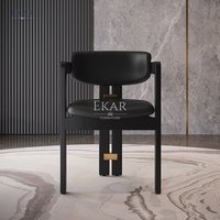 Chaise de salle à manger en bois massif de pin russe et contreplaqué - Charme rustique et durabilité