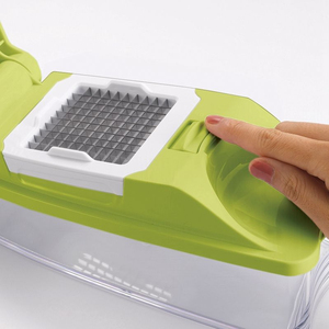 Lfgb Certification Plastic Multi Manual <b>Vegetable</b> <b>Chopper</b> Slicer Dicer - Product Image 2