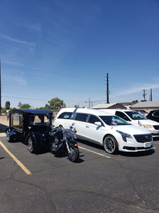 विशाल काले अंत्येष्टि मोटरसाइकिल ट्रेलर ताबूत कार्ट हॉट सेलिंग अंतिम संस्कार कार मोडेन कैसकेट - Product Image 6