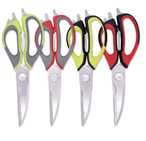 Оптом производители ножницы для резки кухонных ножниц Точилки съемные кухонные ножницы инструмент для заточки ножей с безопасным