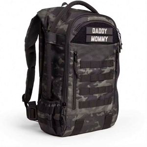 Échantillon Gratuit Sac à Dos Tactique Personnalisé et Durable pour Couches et Articles de Bébé, pour Voyage en Extérieur, Sac à Dos de Papa pour Couches et Bébé - Product Image 1