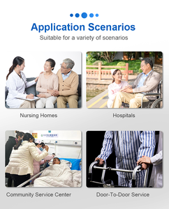 روبوت استحمام كهربائي للمرضى المشلولين، آلة غسل الشعر للمرضى طريحي الفراش، للرعاية المنزلية ZUOWEI ZW186Pro - Product Image 3