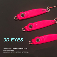 Leurre métallique Alpha 35g pour jigging vertical à lancer lent, appât pour la pêche en mer en bateau, leurre lesté à coulée rapide