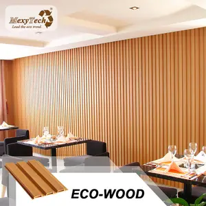 Hot sale wood composite boards interior decoration pvc wall panel