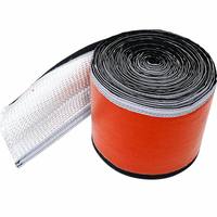 Funda Protectora de Silicona Flexible con Fibra de Vidrio, Resistente a Altas Temperaturas y Retardante de Llama, para Cables y Mangueras, 12.2KV