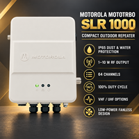 Répéteur numérique Motorola SLR1000 MOTOTRBO VHF UHF 400-527 MHz, station de base numérique IP Site Connect pour les équipes des propriétés et des installations