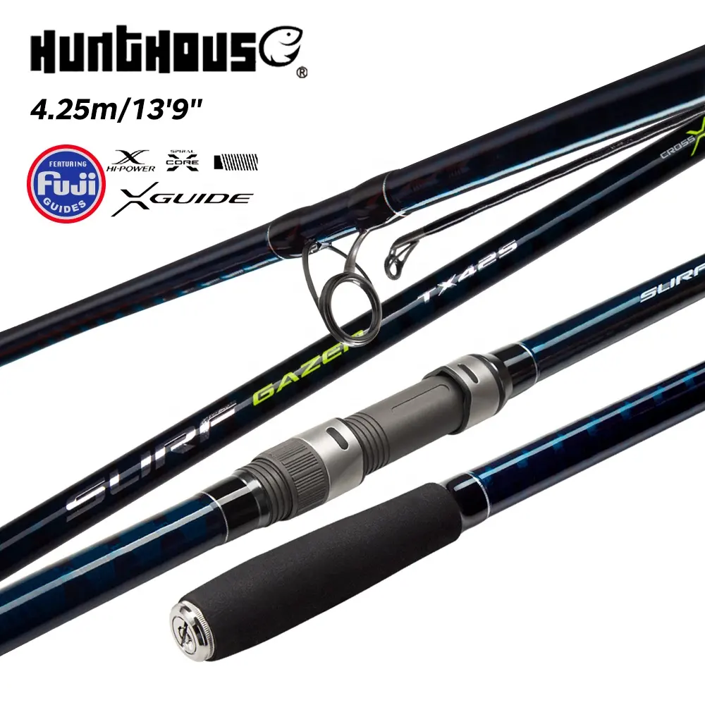 Tuzlu su balıkçılık çubuklar karbon boşlukları pesca surfcasting cazibesi ağırlık 100-260g sörf çubuk balıkçılık 420 için flounder