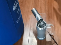 Réservoir d'azote liquide vertical, stockage cryogénique, réservoir sous pression en acier inoxydable, étagère à 4/5 niveaux pour échantillons de congélation
