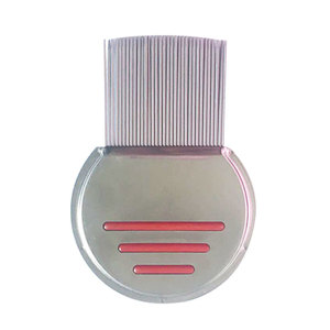 Pet Comb Stainless Steel 68x98mm For Dog Fur Care Convenient Grooming Tool - Product Image 4