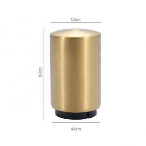 Wholesale Stainless Steel Wine Bottle Opener Portable Magnetic Automatic Press Metal Beer Openers - Product Image 6