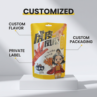 Bolsas de Plástico con Cierre Personalizadas para Empacar Alimentos, Bolsas para Patas de Pollo Marinadas y Garras de Pollo en Salsa