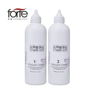 Herbinding Permanent Producten/Haarrelaxer Crème Merk Permanent Haar Steil Haar Rechttrekken Crème Alkaline 12Sets/Ctn