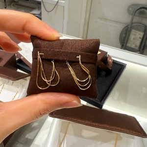 Boucles d'oreilles en argent sterling S925, design de luxe léger, triple chaîne multicouche, serpent, os, pompon, pour femmes, mode japonaise, cerceau - Product Image 2