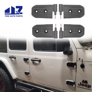 Embellecedor de cubierta de bisagra de puerta, <span class=keywords><strong>accesorios</strong></span> exteriores, decoración para 2018 + <span class=keywords><strong>Jeep</strong></span> Wrangler JL JLU <span class=keywords><strong>Rubicon</strong></span> Gladiator JT, <span class=keywords><strong>accesorios</strong></span>, Bandera de EE. UU. - Product Image 2
