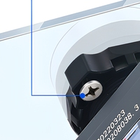 Interruptor de Arranque/Parada Rectangular de 22 mm con Doble Botón y Autorreinicio Yijia YJ139-LA38-11B, 1 Contacto Normalmente Abierto, 1 Contacto Normalmente Cerrado