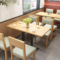 Meubles de restaurant XZY OEM modernes, minimalistes, durables, en bois et en métal, tables, chaises, ensembles de salle à manger pour hôtel, bar, pub, café, salon de thé