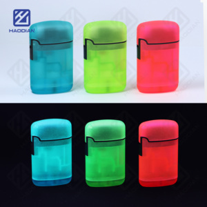 2023 nouveau briquet à flamme à jet de couleur en métal classique de luxe OEM rempli de gaz répétable de haute qualité - Product Image 2