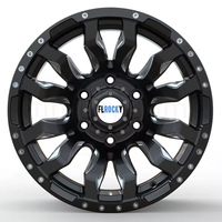 Revêtement intégral 16 17 18 20 pouces Jantes en alliage 4X4 Jantes de voiture 5 cosses 6 cosses avec Pcd 114.3 139.7 Et 0 pour SUV