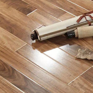 Fabrication exquise ignifuge AC3 Click Stratifié Revêtement de sol Texture de bois moderne <span class=keywords><strong>Parquet</strong></span> Autocollants de sol flottants <span class=keywords><strong>Prix</strong></span> de gros - Product Image 6