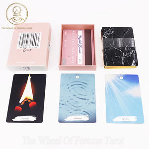 Cartas del <span class=keywords><strong>Tarot</strong></span> <span class=keywords><strong>Luna</strong></span> Neón a Todo Color, Impresión de 70*120 mm, Baraja de Cartas Personalizada - Product Image 2