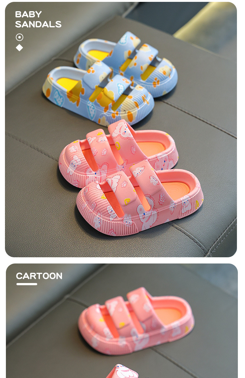 Children's Slippers Summer Boys and Girls Non-slip Kids Baby Indoor Girl Princess Sandals