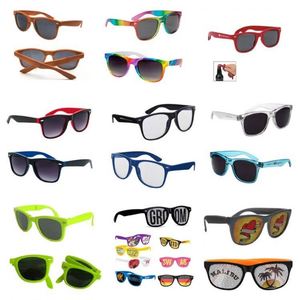 Lunettes de soleil tendance en plastique recyclé, lunettes de soleil personnalisées, ouvre-bouteille, lunettes de soleil de cyclisme personnalisées - Product Image 5